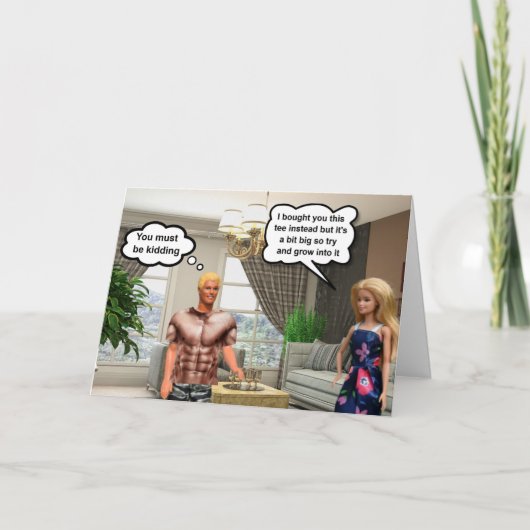 Six pack tee! kaart (Voorkant)