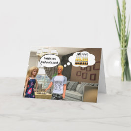 Six pack tee! kaart