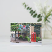 Six Pence Pub Savannah, GA Briefkaart (Staand voorkant)