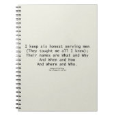 Six Serving Man-laptop Notitieboek (Voorkant)