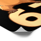 Six Seven 67 Meme Capybara Funny 67 Capybara For K Poster (Hoek)