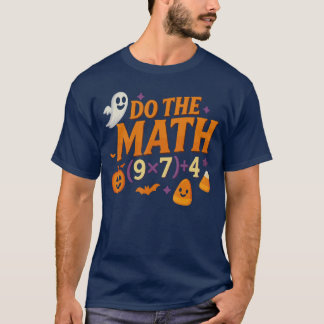 Six Seven 67 Meme Doe De Wiskunde Halloween Alpha T-shirt