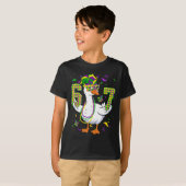 Six Seven 67 Meme Goose With Jester Hat &amp; Bead T-shirt (Voorkant volledig)