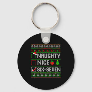 Six Seven 67 Meme Leuke Stoute Kerst Pyjama M Sleutelhanger