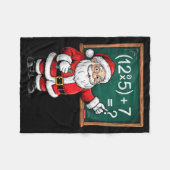 Six Seven 67 Meme Santa Math Teacher Christmas Men Fleece Deken (Voorkant (Horizontaal))