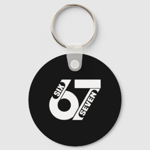 Six Seven 67 Teamsport Grappig Meme 67 6 7 Mannen  Sleutelhanger