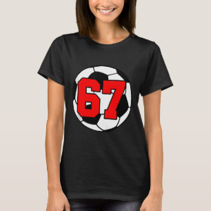 Six Seven 67 Voetbal 6 7 Grappige Meme 6-7 Gen Alp T-shirt