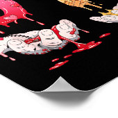 Six Seven 6 7 67 Funny Matching Valentines Day Cou Poster (Hoek)