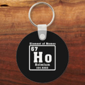 Six Seven 6 7 Funny Number Meme Sleutelhanger (Voorkant)