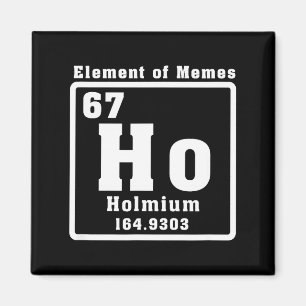 Six Seven 6 7 Grappig Nummer Meme Magneet