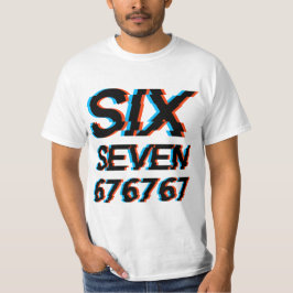 Six Seven 6-7 Meme T-shirt