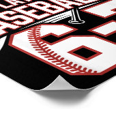 Six Seven Baseball Meme How Many Days 6-7  Poster (Hoek)