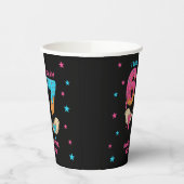 Six Seven Birthday Party Paper Cups Papieren Bekers (Links)