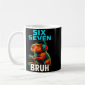 Six Seven Bruh 67 Meme Funny Capybara  Koffiemok (Links)
