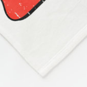 Six Seven Bruh 6 7 Meme Funny Valentines Day Girls Fleece Deken (Hoek)