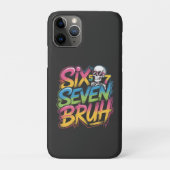 six seven bruh Case-Mate iPhone case (Achterkant)