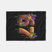 Six Seven Carnaval Festival 67 Meme Funny Mardi Gr Fleece Deken (Voorkant (Horizontaal))