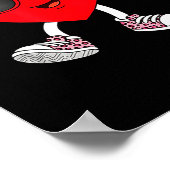 Six Seven Cute Heart 67 Meme 6 7 Valentines Day Bo Poster (Hoek)