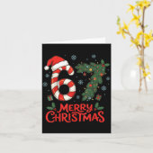 Six Seven Funny 6 7 Meme Christmas  Kaart (Gele Bloem)