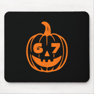 Six Seven Halloween-kostuum voor leraren studenten Muismat