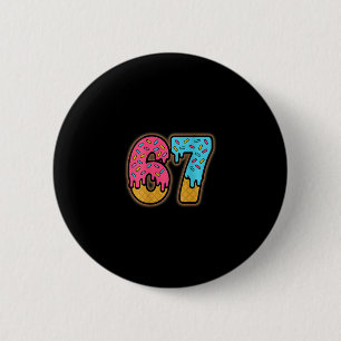 Six Seven Ice Cream Drip Sport 67 Fun Mason Meme ( Ronde Button 5,7 Cm