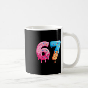 Six Seven Ijs Drip Cool Meme 67 Grappig Nummer Koffiemok