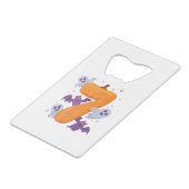 Six Seven Meme 6 7 Halloween kostuum paar Kredietkaart Flessenopener (Voorkant Gekanteld)