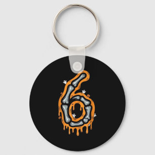 Six Seven Meme 6 7 Skelet Halloween Kostuum Koppel Sleutelhanger