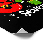 Six Seven Meme Christmas 67 Xmas  Poster (Hoek)