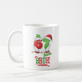 Six Seven Meme Christmas Teen Mug Koffiemok