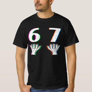 Six Seven Meme Couple Matching Halloween  T-shirt
