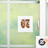 Six Seven Meme Halloween 67 Mason Spooky Raamsticker (Huis)