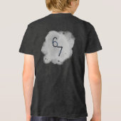 Six-Seven Trendy Tri-Blend Shirt (Achterkant)