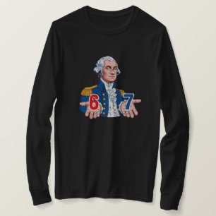 Six Seven Washington Meme T-shirt – Grappig 6 7 Ko