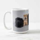 Six tasse Chow Chow (Gauche)