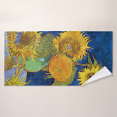 Six tournesols, Van Gogh (Serviette de bain)
