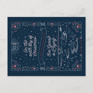 SIXIÈME JOUR DE NOËL / Carte de Noël