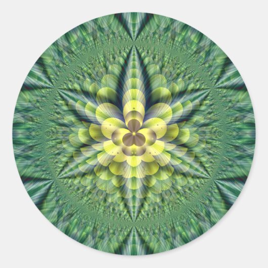 sixmuvan ronde sticker (Voorkant)