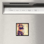 Six's Badass Girl Squad: Magneet (Insitu (Vaatwasser))