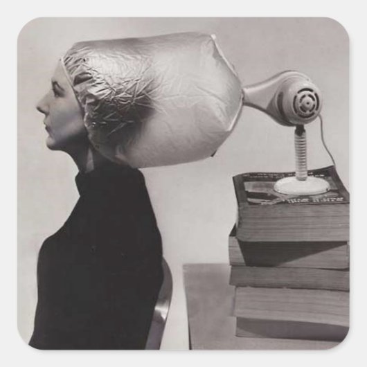 Sixties Stijl ~ Hairdo Stickers (Voorkant)