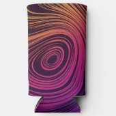 Sixties Vibe Cirkels & Swirls Koel Patroon (Voorkant)