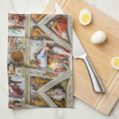 Sixtijnse Kapel Michelangelo - Vaticaan, Rome, Ita Theedoek (Quarter Fold)
