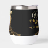 Sixty and Fabulous Gold Dress Black 60th Birthday (Gauche)