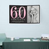 Sixty Fabulous 60th Birthday Party Spandoek (Beurs)