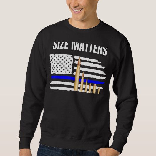 Size Matters Bullets Trui (Voorkant)