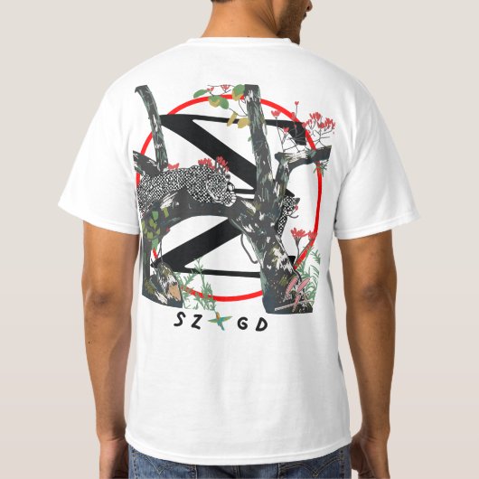 Sizmo x Pal Biso - Leapord Tree - T-Shirt (Dos)