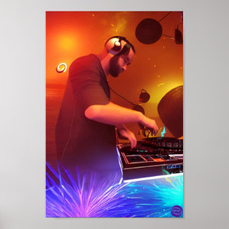 SIZZLIN' DJ POSTER