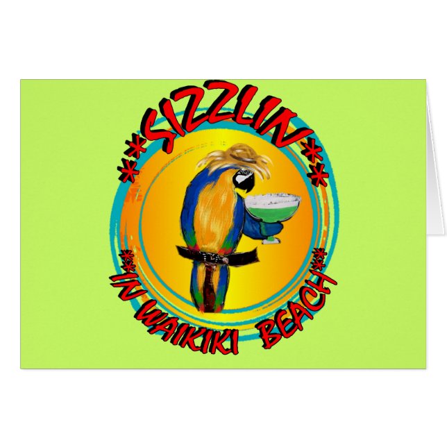 SIZZLIN PARROTS (Voorkant Horizontaal)