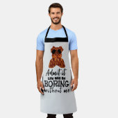 Sizzling Bacon Schort:  Chef Humor Schort (Gedragen)