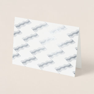 Sizzling Bacon Strips Medium Breakfast Food Foodie Folie Kaarten